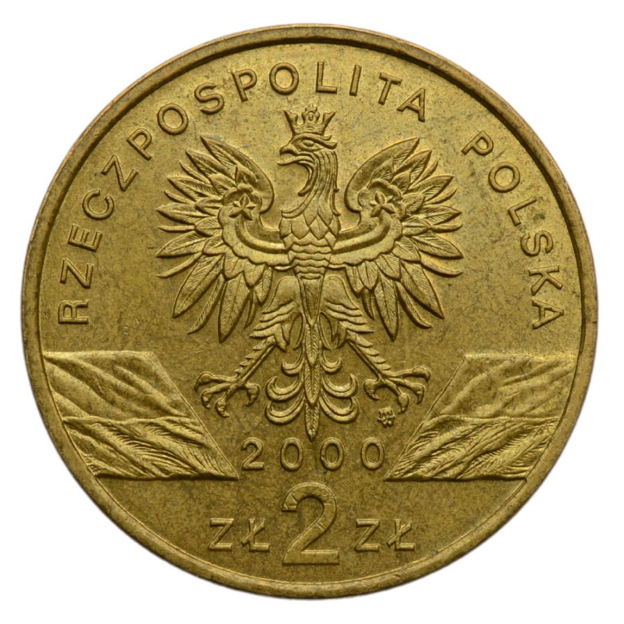 2 złote - Zwierzęta świata - Dudek
