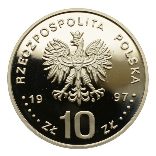 10 złotych - 1000-lecie śmierci Świętego Wojciecha