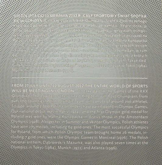 10 złotych - Polska reprezentacja olimpijska - Londyn 2012