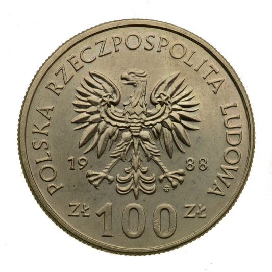 100 złotych 1988 r. - Jadwiga (M853)
