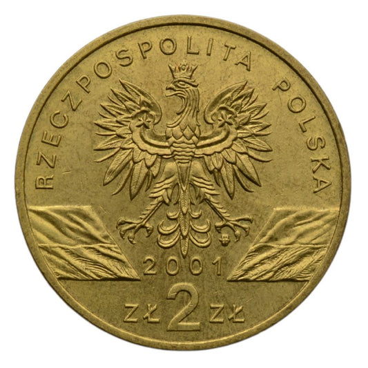 2 złote - Zwierzęta świata - Paź Królowej