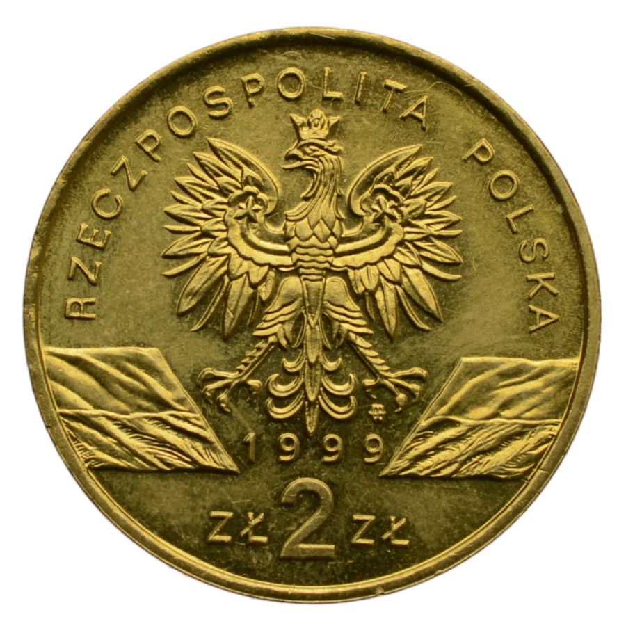 2 złote - Zwierzęta świata - Wilki