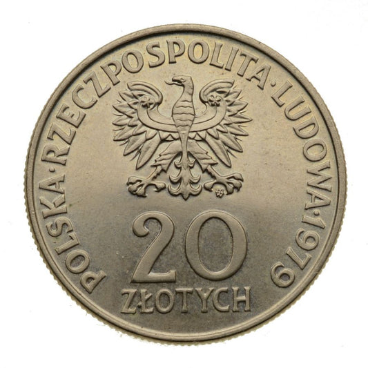 20 złotych 1979 r. - Międzynarodowy Rok Dziecka (M288)