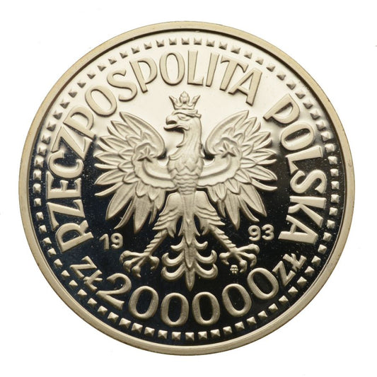 200000 złotych - Kazimierz Jagiellończyk (półpostać)