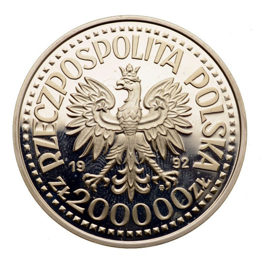 200000 złotych - Władysław Warneńczyk (półpostać)