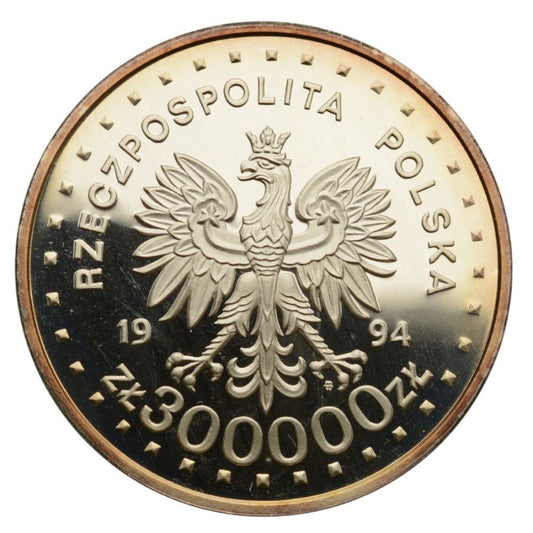 300000 złotych - 50. rocznica Powstania Warszawskiego