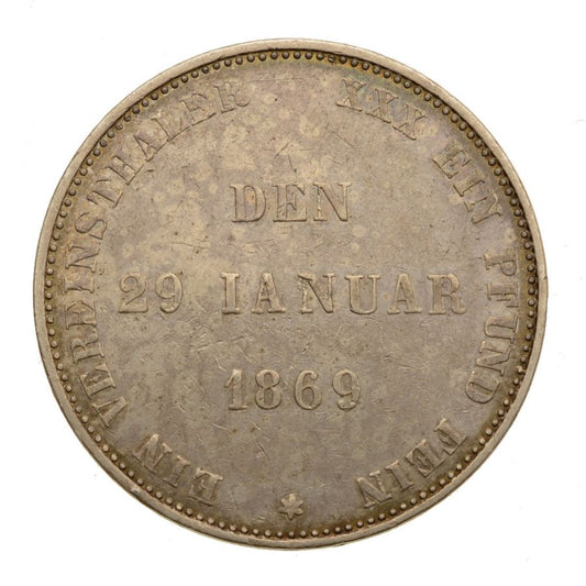 Niemcy - Saksonia-Coburg-Gotha - Talar 1869 B - Ernest II (2)