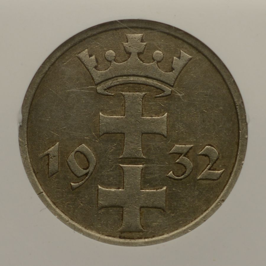 WMG - 1 Gulden 1932 r. - Grading GCN AU50