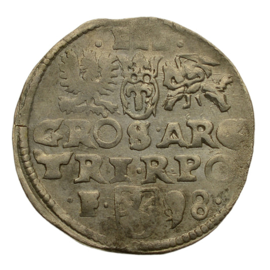 Zygmunt III Waza - Trojak 1598 r. (Wschowa)